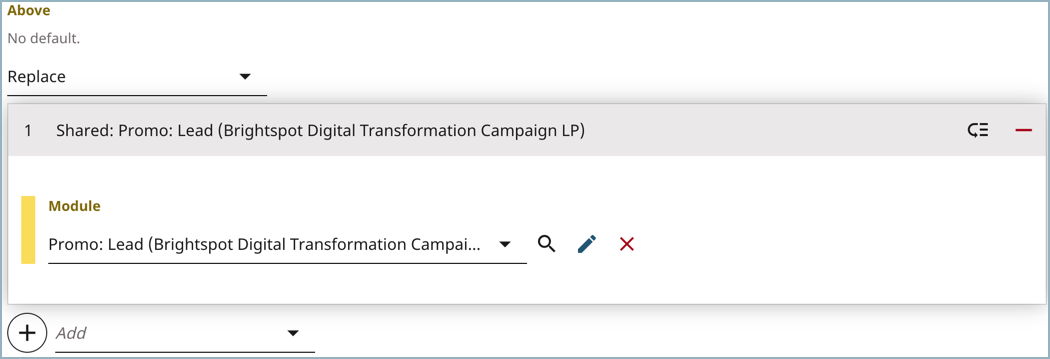 Shared module selected.png