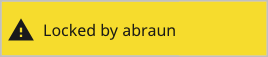 Lock message