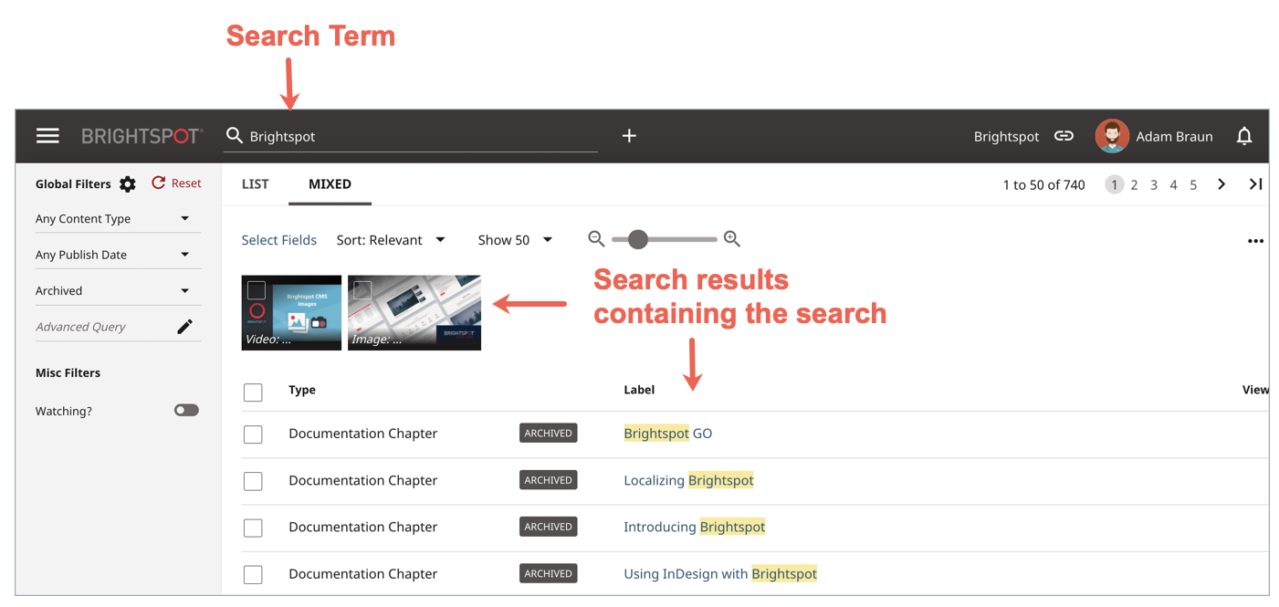 Full-text search