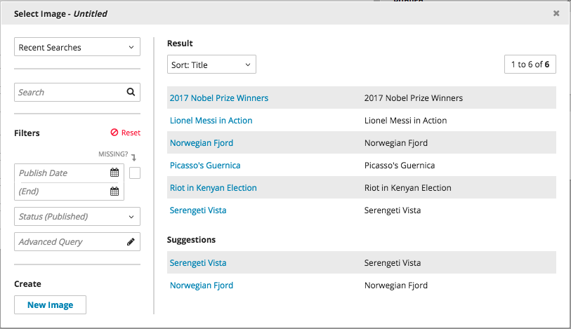 Select Image widget