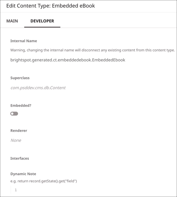 Developer tab open showing read only fields