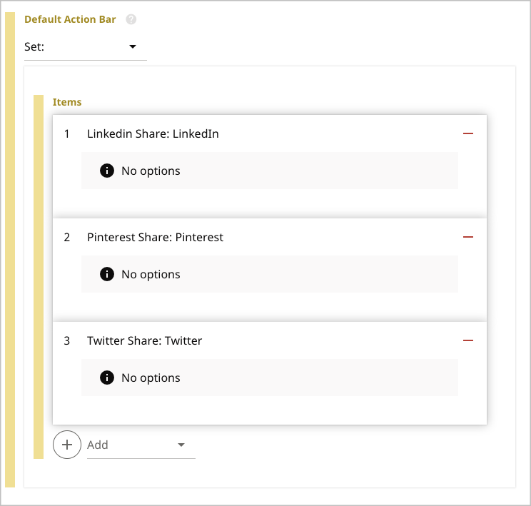 action bar social networking