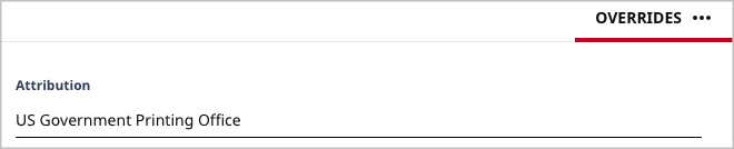 New single string field added
