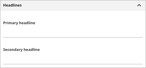 Cluster on a content edit form