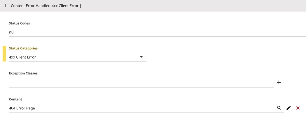 Error handling for 4xx Client Error