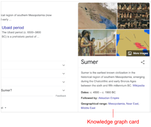 JSON-LD knowledge graph