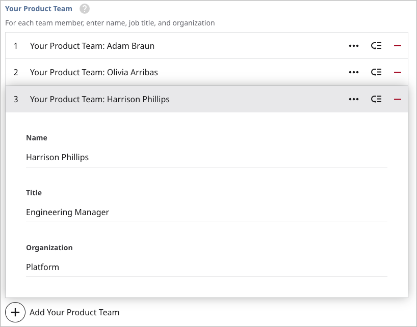 Embedded field in content edit form