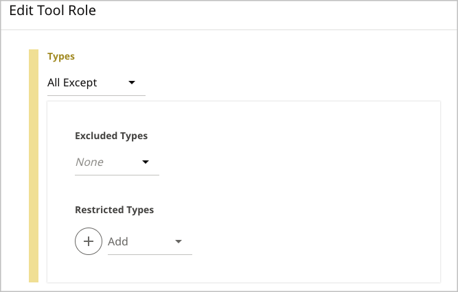 Workflow edit tool role