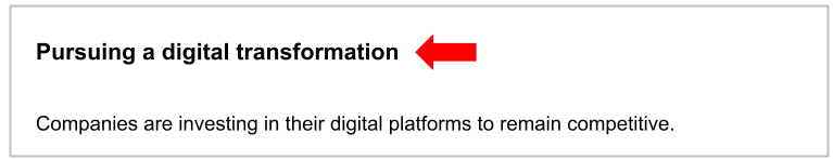 International variation, first version